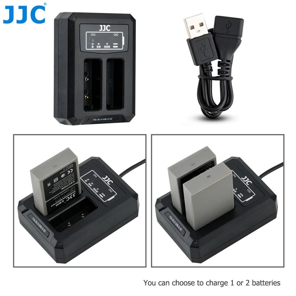 JJC USB  ͸   Olympus BLS-50 BLS-5 BLS-1 & Mark II III, E-M10 ī޶ ͸ ü E-PL9 E-PL8